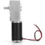 Motor High Torsion Speed Reduce Electric Gearbox Motor Reversible Worm Gear Motor 8mm Shaft Permanent Magnet Controls Power Tool Replacement Parts 24V(70RPM)