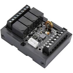 Davitu Motor Controller - FX1N-10MR DC 10-28V Power Programmable Logic Controller Automation PLC Industrial Control Board Relay Delay Module With Shell