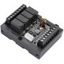 Davitu Motor Controller - FX1N-10MR DC 10-28V Power Programmable Logic Controller Automation PLC Industrial Control Board Relay Delay Module With Shell