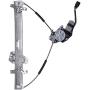 741-306 Power Window Regulator and Motor Assembly Driver Side Front Compatible for 2003-2007 Honda Accord (Sedan Only) DX/EX/LX/SE/Hybrid 2.4L 3.0L, OE Replace Parts
