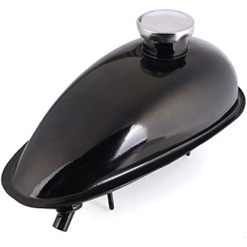 Kinbelle 3L Motorized Bicycle Fuel Gas Tank With Cap Fit for 80CC 60CC 66CC 49CC
