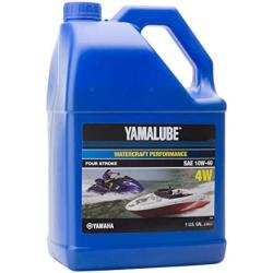 Yamaha New OEM WaveRunner Boat Oil Gallon 10W-40 4W WATERCRAFT LUB-10W40-WV-04