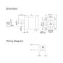 [5pcs of Pack] Nema 17 Stepper Motor, 17HS4401 2 Phase Step Motor Bipolar 1.5A 59.5oz.in(42Ncm) 42x42x38mm 4-Wire 1M Long Cable for 3D Printer