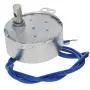 Fielect 2Pcs Synchronous Motor AC 110V Turntable Motor CW/CCW Direction 4W 10-12RPM TYC-50 Horizontal Hole Shaft