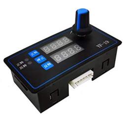 Taidacent 42 57 Stepper Motor Forward and Reverse Motor Driver Module Board Angle Pulse Motor Speed Drive Programmable PLC Speed Controller Motor Controller (Controller)