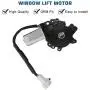 Window Lift Motor Front Left Driver Side 80731-ZT01A 80731-9FJ0A Replacement for 2004-2014 Nissan Titan, 2004 Nissan Pathfinder Armada, 2005-2014 Nissan Armada, 2004-2011 Infiniti QX56