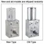 DC 12V Worm Gear Motor Reduction Electric Motor Reversible High Torque Turbo Electric Geared Gear Box with Self Lock Design(62RPM)