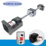 3PCS 6.35mm to 10mm Shaft Coupling D25 L30 Aluminum Plum Flexible Shaft Coupler Servo Stepper Motor Connector for 3D Printer/DIY Encoder/CNC Machine