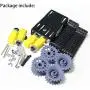 Intelligent RC Robotic Platform with 4PCS TT DC Motor, Robotic Caterpillar Moving Tank Chassis with Track & Metal Plate for Arduion Code Programming ROS Project Learning Education Tool Science Kit Intelligent RC Robotic Platform with 4PCS TT DC Motor, Robotic Caterpillar Moving Tank Chassis with Track & Metal Plate for Arduion Code Programming ROS Project Learning Education Tool Science Kit