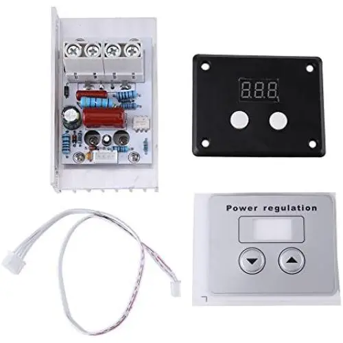 Voltage Regulator Module, SCR Digital Speed Low Resistance Controller Dimmer Thermostat Durable Module 10000W AC 220V 80A
