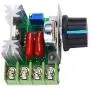 Stayhome 1pcs New PWM 2000W AC Motor Speed Controller 50-220V 25A Adjustable Motor Speed Controller Voltage Regulator