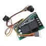 DC Motor Speed Controller, 15KHZ DC Motor Speed Control Switch CW CCW High Power 60A PLC Adaptable with Barrier Terminal Block for Power Supply