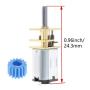 Fielect DC 12V 1000RPM Mini Metal Gearwheel Micro Speed Reduction Motor Mini Gear Box Motor N20