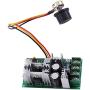 Stayhome 1pcs DC10-48V 12V 24V Motor Speed Control Regulator PWM Motor Speed Controller Switch 20A Current Regulator High Power Drive Module