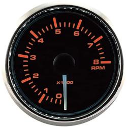 MOTOR METER RACING 8000 RPM Universal Electronic Tachometer Tacho Gauge Meter - 2-1/16
