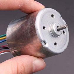 Pangocho Jinchao-Dc Motor Micro High Speed DC Brushless Electric Motor, 3-Phase 8-Wire Ball Bearing Speed Hall Sensor Large Torque, Easy to Install