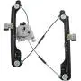 Front Passenger Side Power Window Regulator and Motor Assembly Compatible with Cadillac SRX 2010-2015 Saab 9-4X 2011