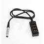 HangTon Ronin 2 6 Pin to D-tap P-tap Adapter Power Splitter 1 to 4 for DJI 14.4V Port to Monitor, Focus Motor, Camera