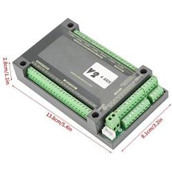 3 Axis 4 Axis CNC Controller Board 200KHz USB Ethernet MACH3 Motion Control Card Breakout Interface Board(4 Axis)