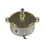 CHANCS TYD-50 Small Synchronous Gear Motor AC 110V 5-6RPM CCW Torque Flush Shaft 11mm for School Project