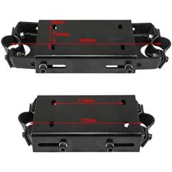 UAUS Heavy Duty Adjustable 4-stroke Engine Mount Plate For 49cc Motorized Bike