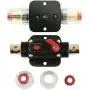 40A Inline Circuit Breaker Reset Fuse, 12V-24V DC Reset Fuse Holder 40 amp with Manual Reset for Car Audio Stereo Switch and Solar Inverter System (2 Pack)