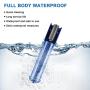 Electric Fish Scaler 2600MA Cordless Fish Scale Remover Cleaner with Brushless Motor, Waterproof Fish Scale Scraper with Rechargeable Lithium Battery