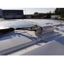 Quluxe 2 Pcs Solar Weatherproof ABS Solar Double Cable Entry Gland for Solar Panels, Motorhomes, Caravans, Boats and RVs- White