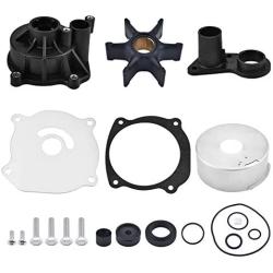 BDFHYK 5001594 Water Pump Repair Kit Replacement with Housing for Johnson Evinrude V4 V6 V8 85-300HP, Outboard Motor Parts 5001594 Sierra 18-3392