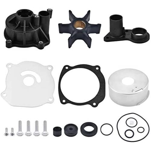 BDFHYK 5001594 Water Pump Repair Kit Replacement with Housing for Johnson Evinrude V4 V6 V8 85-300HP, Outboard Motor Parts 5001594 Sierra 18-3392