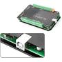 6 Axis NVCM USB Stepper Motor,Motion Control Card Breakout Board,USB Interface,CNC Controller Card,Aluminum Shell for Stepper Motor