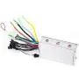Riuty Motor Controller, Waterproof LCD Display Panel Electric Brushless Controller Kit for Electric Bicycles, Scooters 24V-48V(36V/48V 350W)