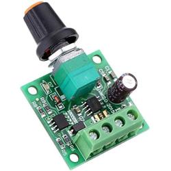 Stayhome 1pcs 1.8V 3V 5V 6V 7.2V 12V 2A 30W DC Motor Speed Controller PWM 1803BK Adjustable Driver Switch DC1.8-15V + Switching Function