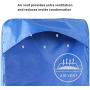 Explore Land Outboard Motor Cover - Waterproof 600D Heavy Duty Boat Engine Hood Covers - Fit for Motor up to 25 HP, Blue