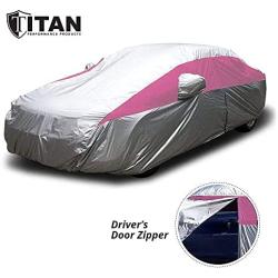 Titan Brilliant Color Poly 210T Car Cover for Sedans 186-202