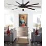 Fanimation MAD8152DZW Indoor/Outdoor Custom Ceiling Fan Motor-Dark Bronze, with LED, Light Kit