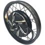 NBPOWER 200mm Dropout, QS 273 Spoke Hub Motor(50H) 12000W -16000W QS V3 Type, Designed for Electric Motorcycle, Max Speed can be Customized from 120KMPH.