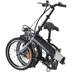 Jieoto E-Bike Lithium-ion Battery 36V/48V 8AH Electric Bicycle Folding Bike Replacement Battery with Charger and BMS Protection Board, for Bike 250W 350W Motor