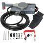 NovelBee Side Mount Remote Control Box with 10 pins Wire Harness and Cable 16FT for Yamaha Outboard Motors Steering System (Right Hand) 703-48205