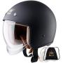 Casque Royal M139 Open Face - Plusieurs Tailles & Couleurs & Pare-brise de Remplacement | Design Retro - Élégant | Style Classique pour Adultes Femmes - Hommes | Pare-brise Anti-Rayures | Homologué DOT (Noir Mat, L) Casque Royal M139 Open Face - Plusieurs Tailles & Couleurs & Pare-brise de Remplacement | Design Retro - Élégant | Style Classique pour Adultes Femmes - Hommes | Pare-brise Anti-Rayures | Homologué DOT (Noir Mat, L)