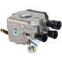 HIFROM C1Q-S97 Carburetor with Air Filter Fuel Line Replacement for STIHL FS38 FS45 FS46 FS55 FS45C FS46C FS55C FS55R FS55RC Trimmer KM55 KM55C Kombi Motor