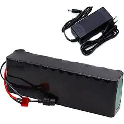 Grideto Lithium Battery Pack 60V 20Ah 18650 16S3P E-Bike Lithium-ion Battery Pack Built in BMS with Charger Same Port Suitable for Motors Below 1000W Electric Scooter