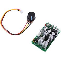 20A DC 10-60V Adjustable Voltage Regulator 1200W PWM Motor Speed Regulator Controller Switch by Current Adjustment