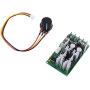 20A DC 10-60V Adjustable Voltage Regulator 1200W PWM Motor Speed Regulator Controller Switch by Current Adjustment