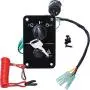 704-82570-08-00 Single Engine Key Switch Panel by Wadoy Compatible with Yamahaa 12V Outboard Yacht Boat Switch Panel 704-82570-11-00 704-82570-12-00
