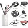 SPYMINNPOO Electric Motor Controller, 36V/48V 30A Waterproof Speed Controller with S810 Display Kit for E-Bike Motor