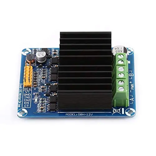 1Pc DC 5-12V Dual Channel H Bridge Controller Board Module 0A-30A Motor Speed Driver Controller Board Module for Toy Car Motors etc
