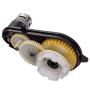 weelye 12V550 40000RPM Gearbox with High Torque 12V DC Motor for Kids Ride on Car SUV Parts, Electric Motor with Gear Box High Speed RS550 DC Motor Match Children Ride on Toys Accessories