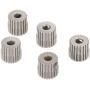 Vehicles-OCS New 5pcs 64DP 21T 3.175mm Pinion Motor Gear for 1/10 RC Car Brushed Brushless Motor