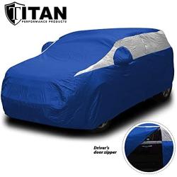Titan Brilliant Color Poly 210T Car Cover for Compact SUV 170-187